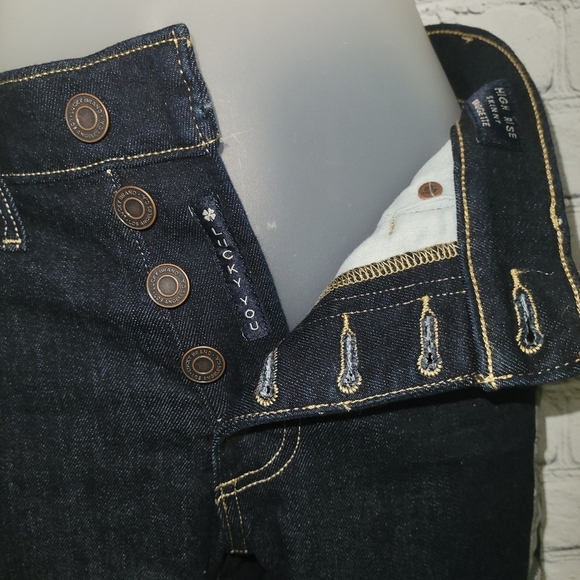 Lucky Brand Size 00 High Rise Skinny Jeans - Picture 5 of 9